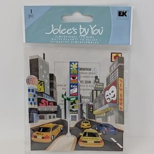 Jolee's by You Dimensional Stickers New York City Times Square Broadway Scapbook